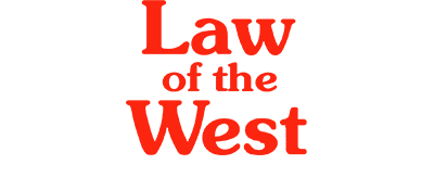 Law of the West logo for Famicom